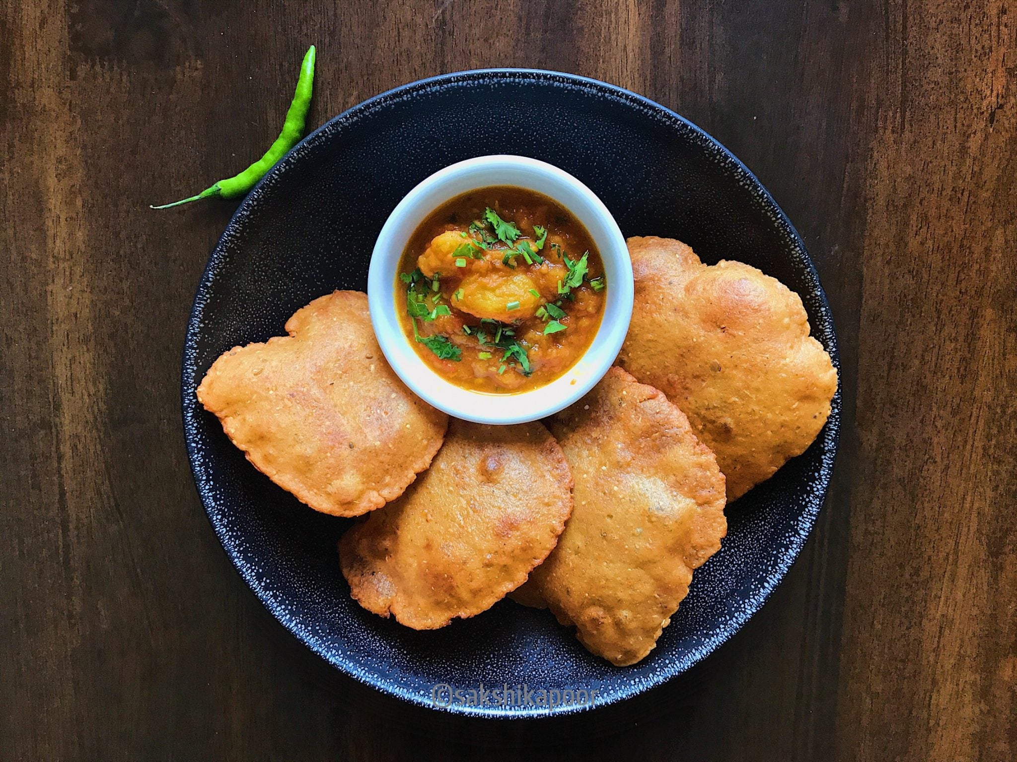 Aloo Poori Sabzi